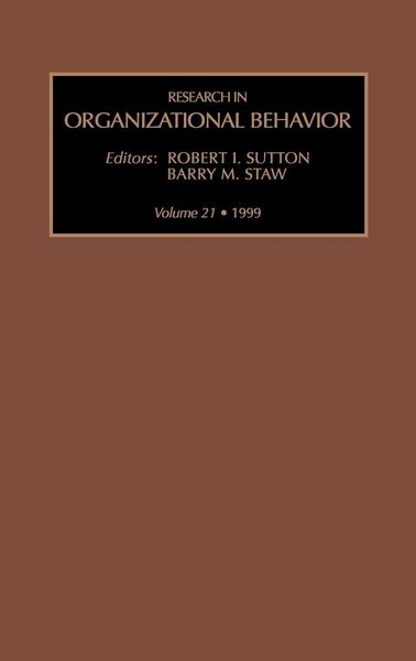 Produktbild: Research in Organizational Behavior