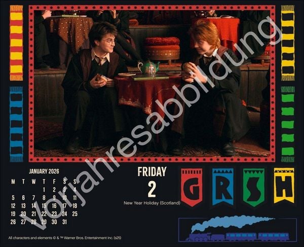 Produktbild: Harry Potter Tagesabrei&szlig;kalender 2027