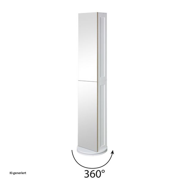 Produktbild: HTI-Living Standspiegel mit Regal und Drehfunktion Standspiegel mit Regal und Drehfunktion