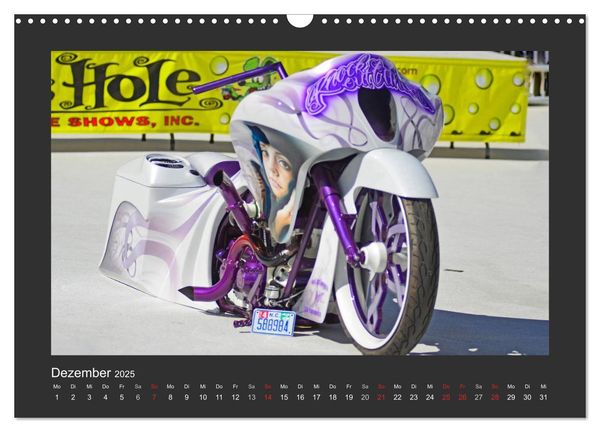 Produktbild: BEST OF HARLEY-DAVIDSON BAGGER-STYLE (Wandkalender 2025 DIN A3 quer), CALVENDO Monatskalender