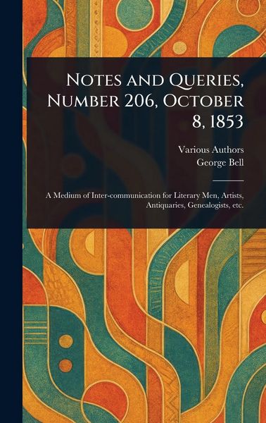 Produktbild: Notes and Queries, Number 206, October 8, 1853