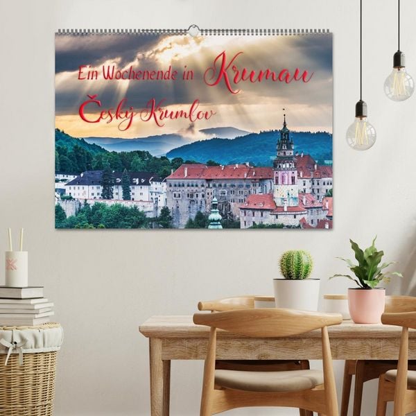 Produktbild: Ein Wochenende in Krumau (Wandkalender 2026 DIN A2 quer), CALVENDO Monatskalender