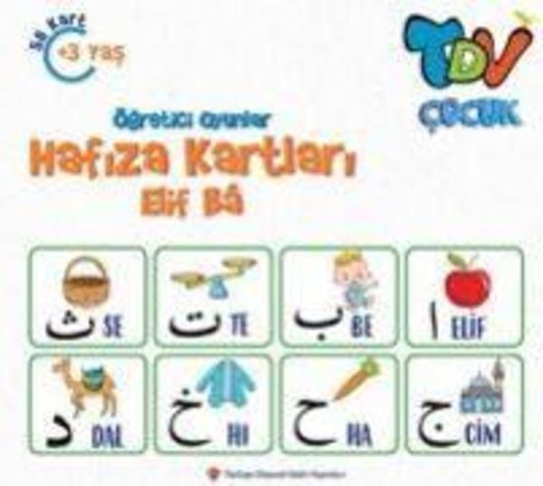 Ögretici Oyunlar Hafiza Kartlari - Elif Ba 58 Kart, Taschenbuch von Kolektif, Türkiye Diyanet Vakfi Yayinlari, 9786257205702