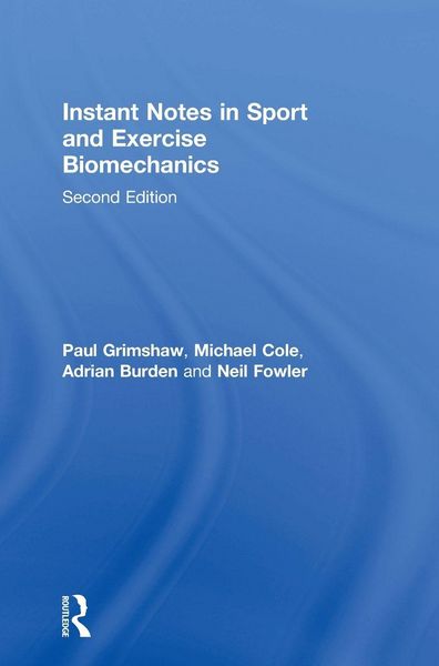 Produktbild: Instant Notes in Sport and Exercise Biomechanics
