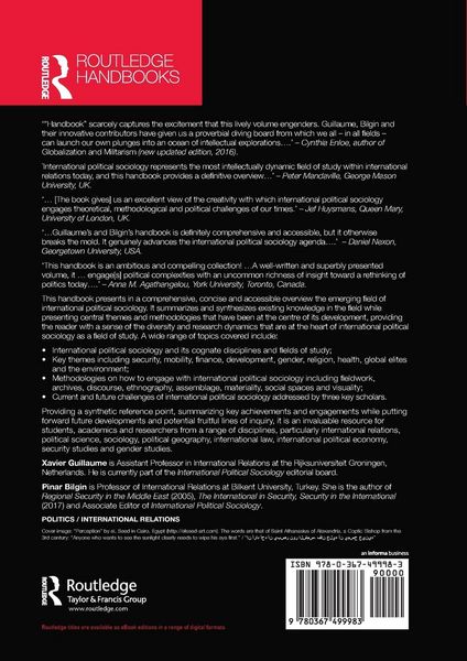 Produktbild: Routledge Handbook of International Political Sociology