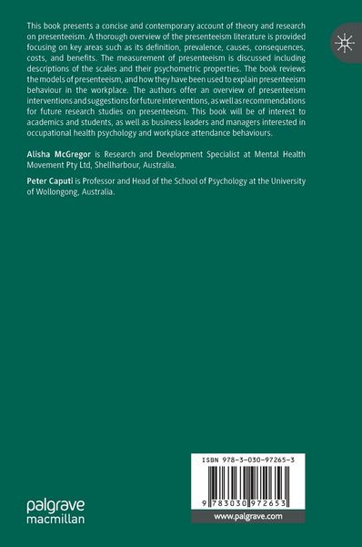 Produktbild: Presenteeism Behaviour