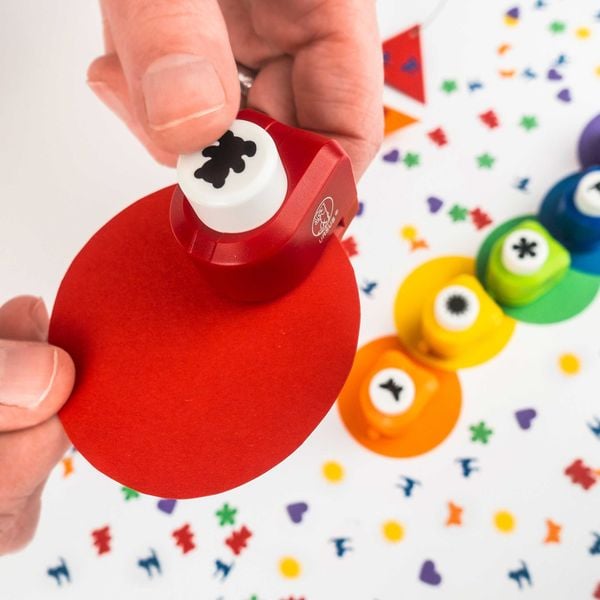 Produktbild: URSUS Bastel-Zubehör Mini-Locher Raupe, Sunny