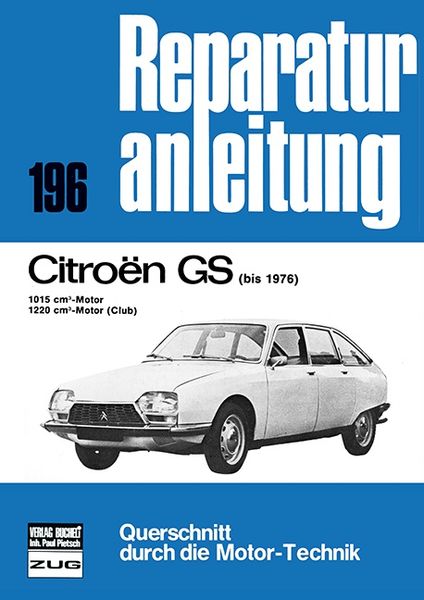 Produktbild: Citroen GS bis 1976