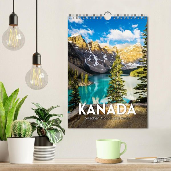 Produktbild: Kanada - Zwischen Atlantik und Pazifik. (Wandkalender 2026 DIN A4 hoch), CALVENDO Monatskalender