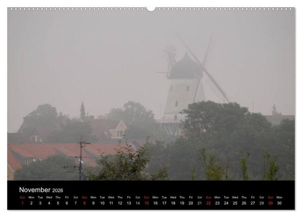 Produktbild: Bornholm - Denmark (High Quality Premium Wall Calendar 2026 DIN A2 landscape),CALVENDO 12 Month Wall Calendar