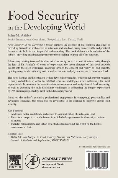 Produktbild: Food Security in the Developing World