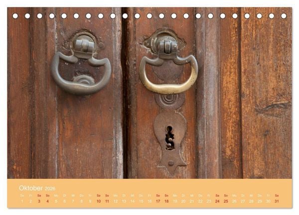 Produktbild: Anklopfen... (Tischkalender 2026 DIN A5 quer), CALVENDO Monatskalender