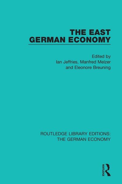 Produktbild: The East German Economy