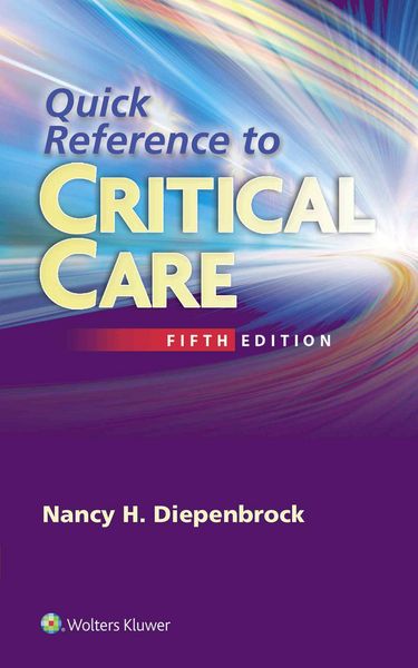 Produktbild: Quick Ref To Critical Care 5/e