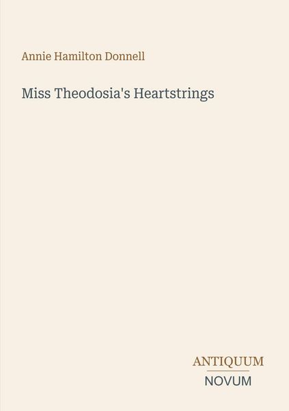 Produktbild: Miss Theodosia's Heartstrings