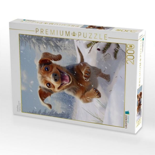 Produktbild: CALVENDO Puzzle Schneeflitzer | 2000 Teile Lege-Gr&ouml;&szlig;e 90x67cm Foto-Puzzle f&uuml;r gl&uuml;ckliche Stunden