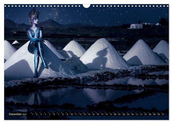 Produktbild: Naturwesen - Bodypainting K&ouml;rperlandschaften (Wandkalender 2027 DIN A3 quer), CALVENDO Monatskalender