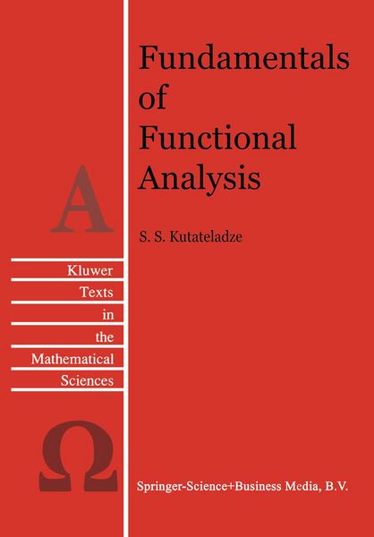 Produktbild: Fundamentals of Functional Analysis