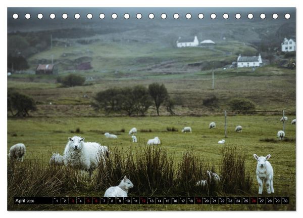 Produktbild: Isle of Skye - so sch&ouml;n kann schlechtes Wetter sein (Tischkalender 2026 DIN A5 quer), CALVENDO Monatskalender