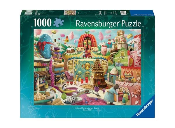 Produktbild: Erwachsenenpuzzle 1000 Teile - Zuckerstra&szlig;e