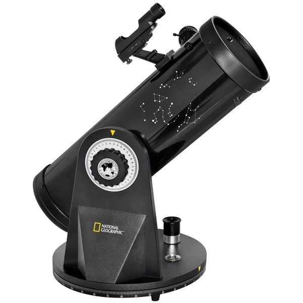 Produktbild: Bresser 12751 - NATIONAL GEOGRAPHIC Kompakt Spiegel-Teleskop 114/500 f&uuml;r Einsteiger