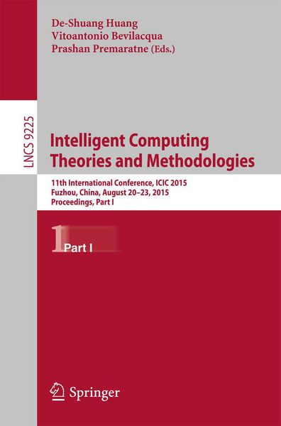 Produktbild: Intelligent Computing Theories and Methodologies