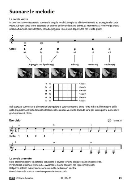Produktbild: Chitarra Acustica: Metodo facile e veloce