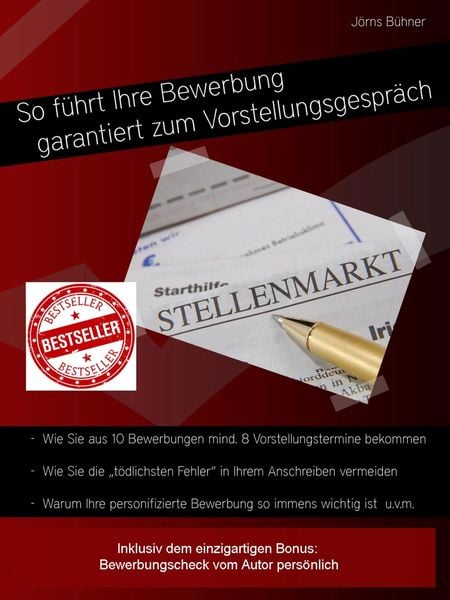 Produktbild: So f&uuml;hrt Ihre Bewerbung garantiert zum Vorstellungsgespr&auml;ch