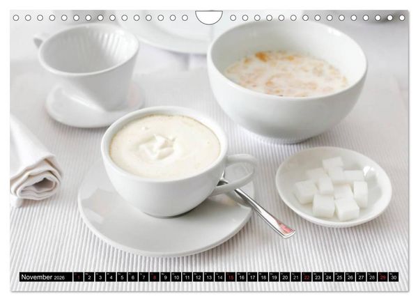 Produktbild: Feine Kaffeevariationen (Wandkalender 2026 DIN A4 quer), CALVENDO Monatskalender