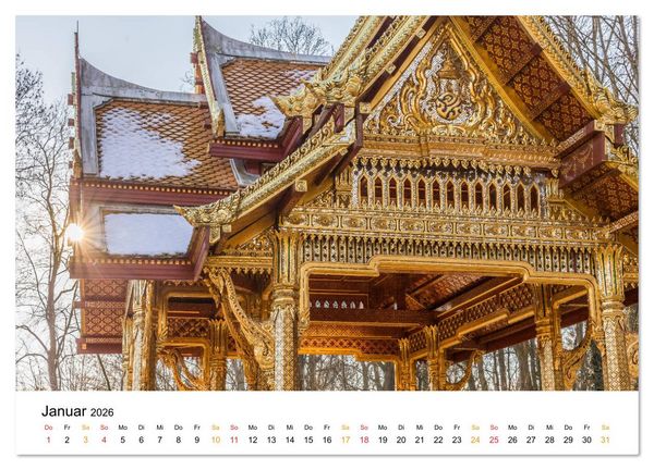 Produktbild: Bad Homburg - Die Perle im Hochtaunus (Wandkalender 2026 DIN A4 quer), CALVENDO Monatskalender