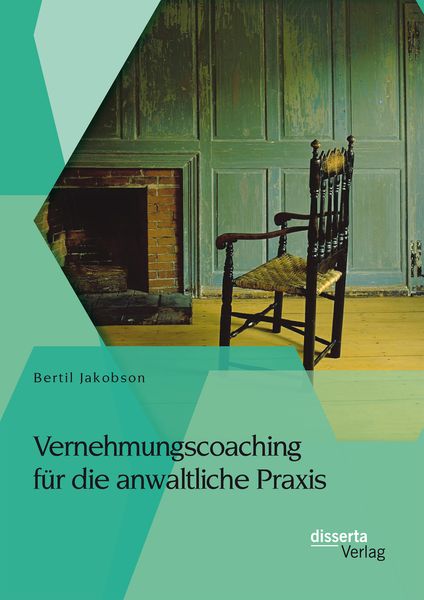 Produktbild: Vernehmungscoaching f&uuml;r die anwaltliche Praxis