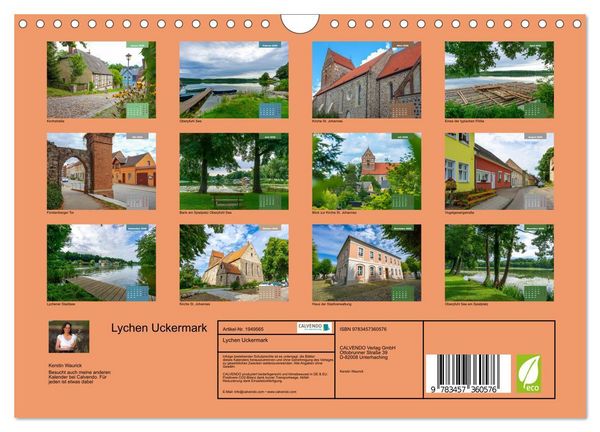 Produktbild: Lychen Uckermark (Wandkalender 2026 DIN A4 quer), CALVENDO Monatskalender
