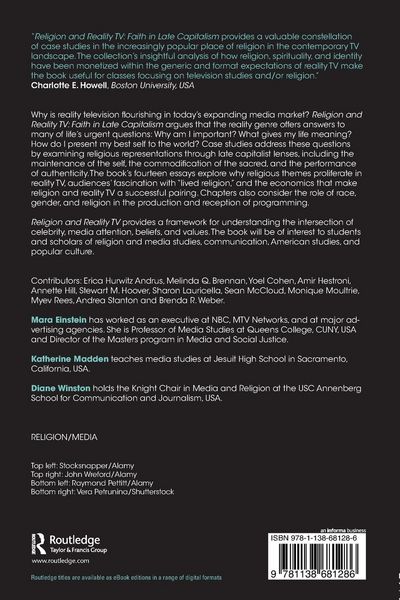 Produktbild: Religion and Reality TV