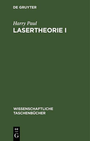 Produktbild: Lasertheorie I