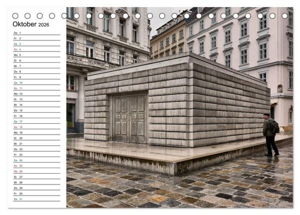 Produktbild: Wien - Haupstadt mit Charme (Tischkalender 2026 DIN A5 quer), CALVENDO Monatskalender