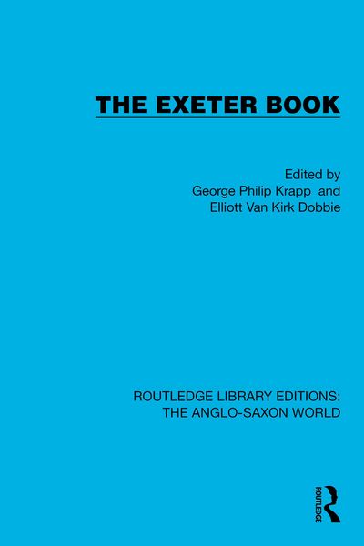 Produktbild: The Exeter Book