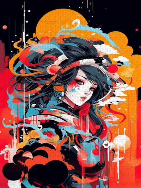 Produktbild: CALVENDO Puzzle Kaori | 1000 Teile Lege-Gr&ouml;&szlig;e 64x48cm Foto-Puzzle f&uuml;r gl&uuml;ckliche Stunden