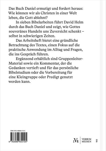 Produktbild: Daniel | Arbeitsheft (Die Bibel erkl&auml;rt)