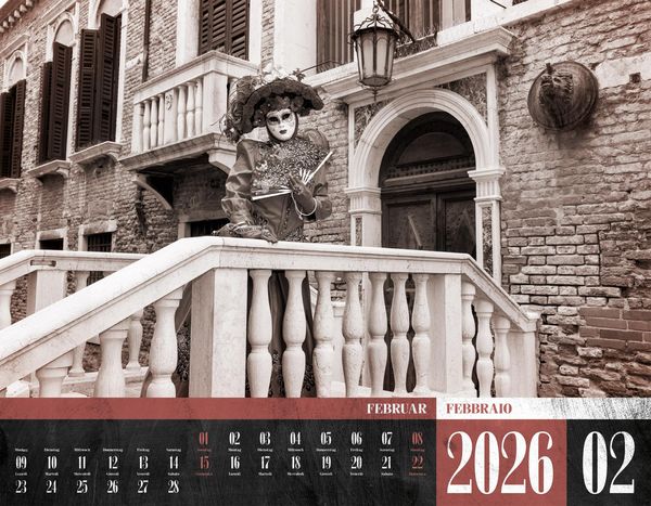 Produktbild: La Dolce Vita Kalender 2026 | Italienische Lebensart