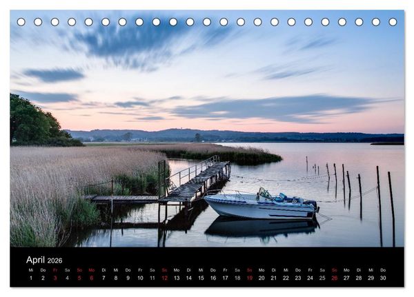 Produktbild: Ostseeinsel R&uuml;gen Impressionen (Tischkalender 2026 DIN A5 quer), CALVENDO Monatskalender
