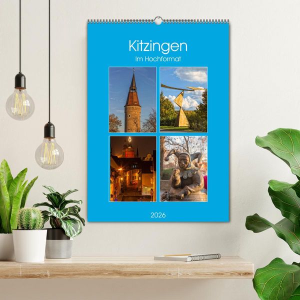 Produktbild: Kitzingen im Hochformat (Wandkalender 2026 DIN A2 hoch), CALVENDO Monatskalender