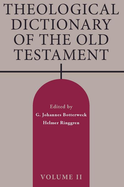 Produktbild: Theological Dictionary of the Old Testament, Volume II