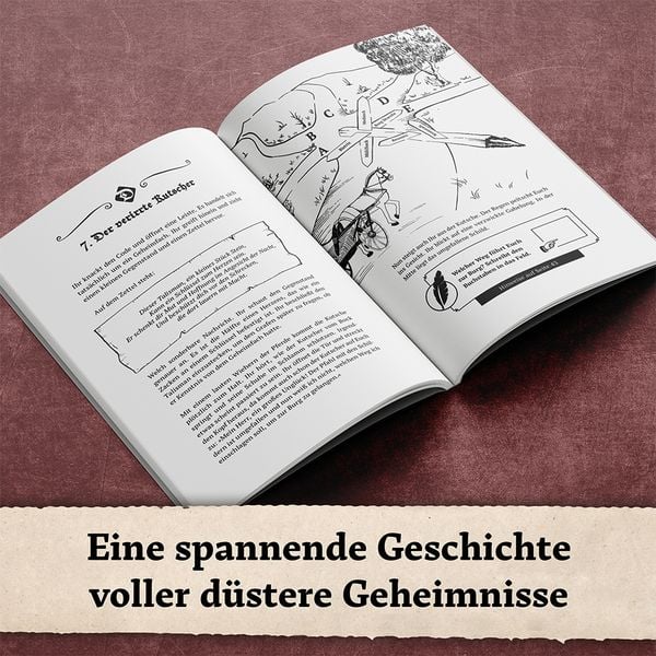 Produktbild: Das R&auml;tselbuch des Graf Dracula: Knackt den Code und entkommt dem F&uuml;rsten der Finsternis