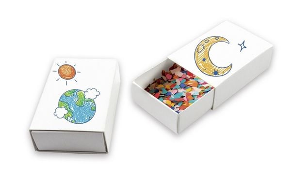 Produktbild: URSUS Blankoartikel Blanko-Streichholzschachteln, 10er Set