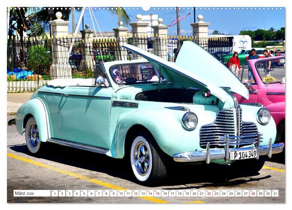 Produktbild: Oldtimer Rarit&auml;ten - Amerkanische Traditionsmarken des 20. Jahrhunderts (hochwertiger Premium Wandkalender 2026 DIN A2 quer), Kunstdruck in Hochglanz
