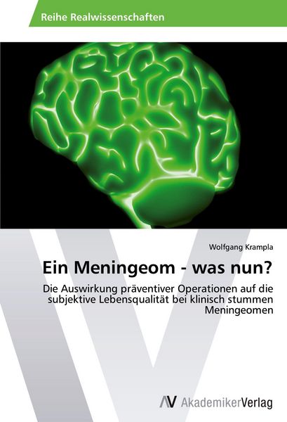 Produktbild: Ein Meningeom - was nun?