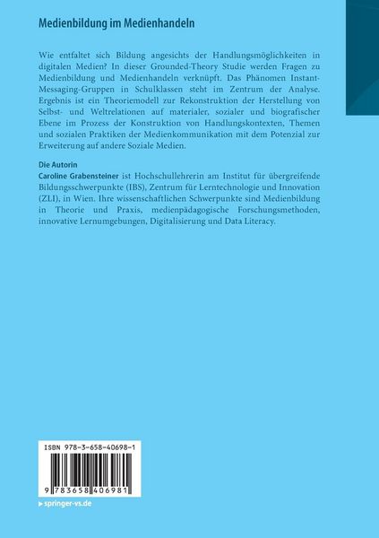 Produktbild: Medienbildung im Medienhandeln
