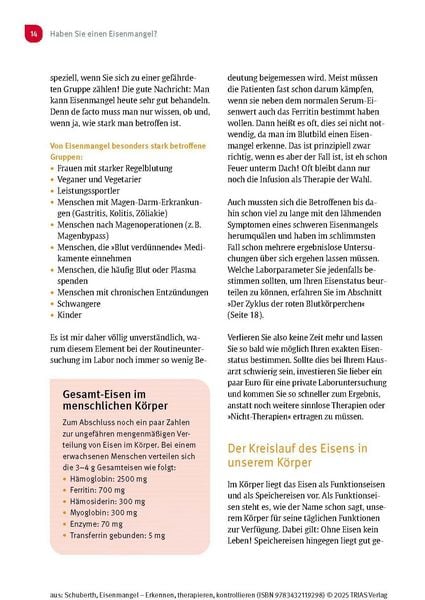 Produktbild: Eisenmangel - Erkennen, therapieren, kontrollieren