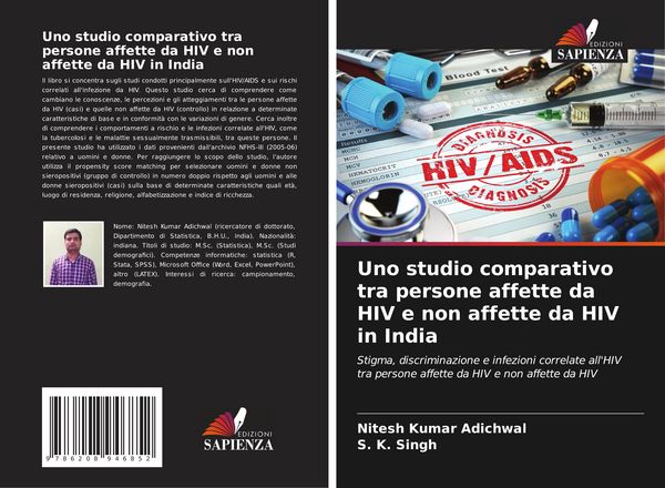 Produktbild: Uno studio comparativo tra persone affette da HIV e non affette da HIV in India