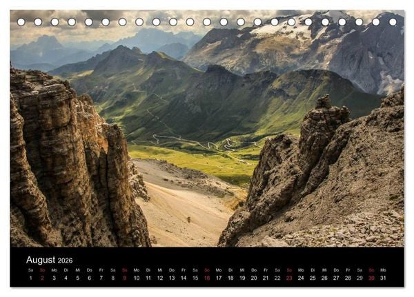 Produktbild: Bergpixel "H&ouml;henrausch und Leidenschaft" (Tischkalender 2026 DIN A5 quer), CALVENDO Monatskalender